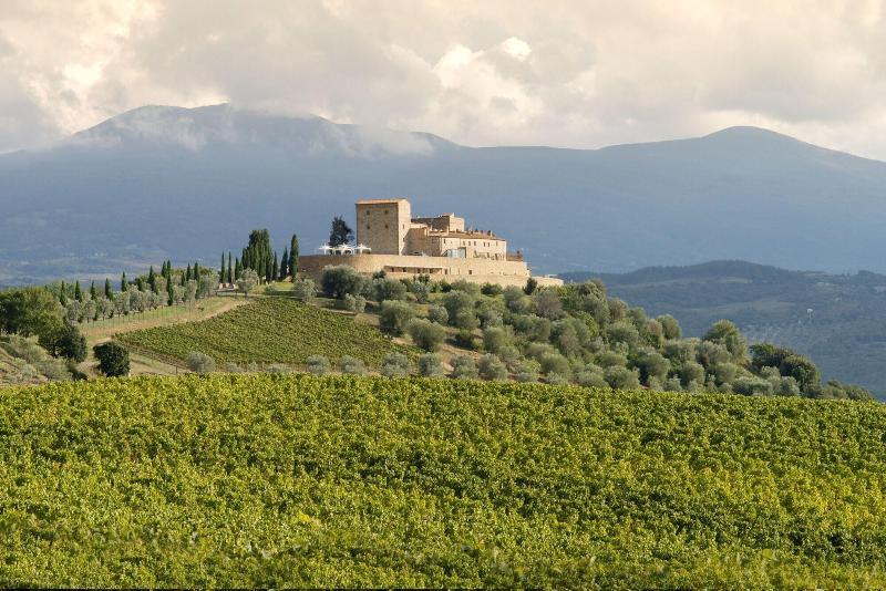 Castello Di Velona, Resort Thermal Spa & Winery モンタルチーノ エクステリア 写真