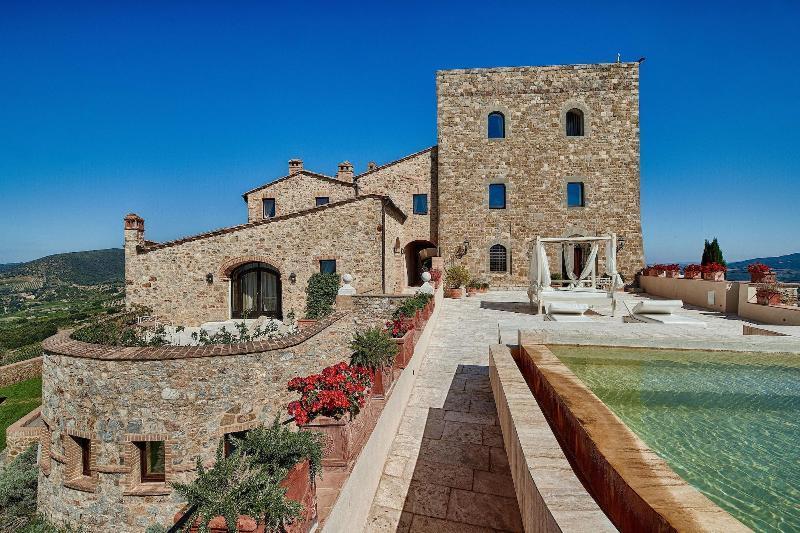 Castello Di Velona, Resort Thermal Spa & Winery モンタルチーノ エクステリア 写真